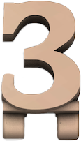 3 Number Icon