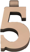 5 Number Icon