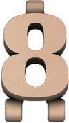 8 Number Icon