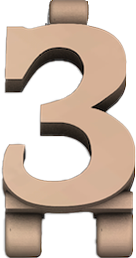 3 Number Icon