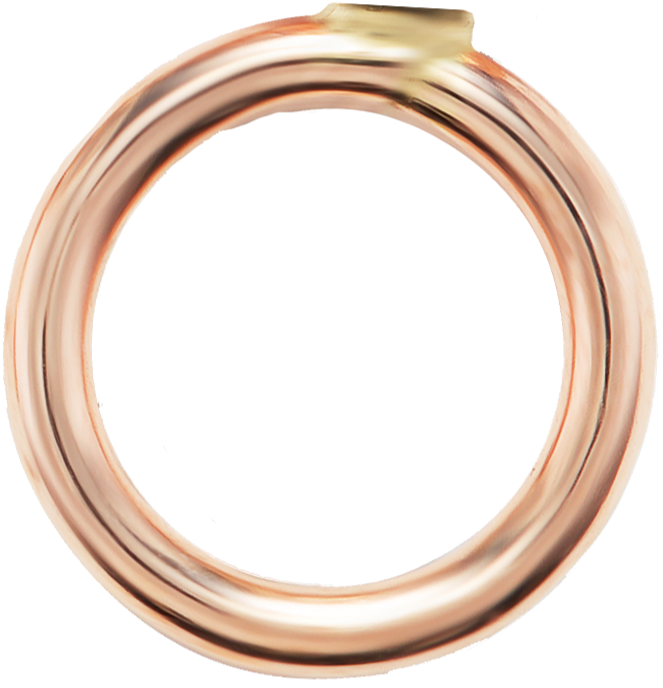 Talking Chaincharm loop - Rose Gold