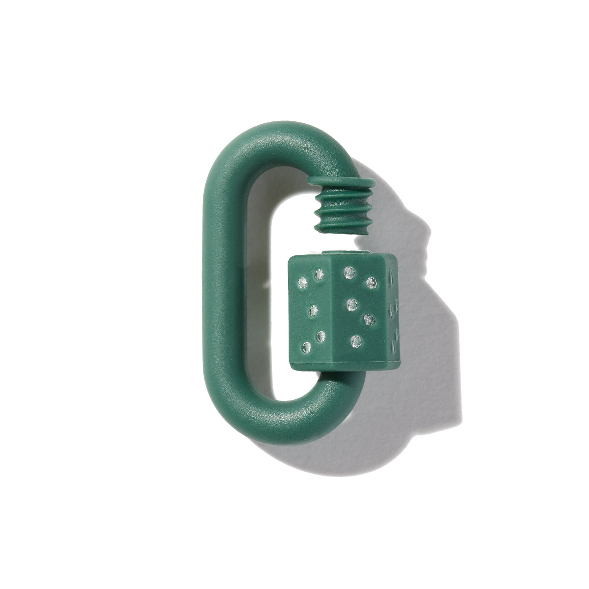 Rubber Chubby Medium Lock with Diamonds