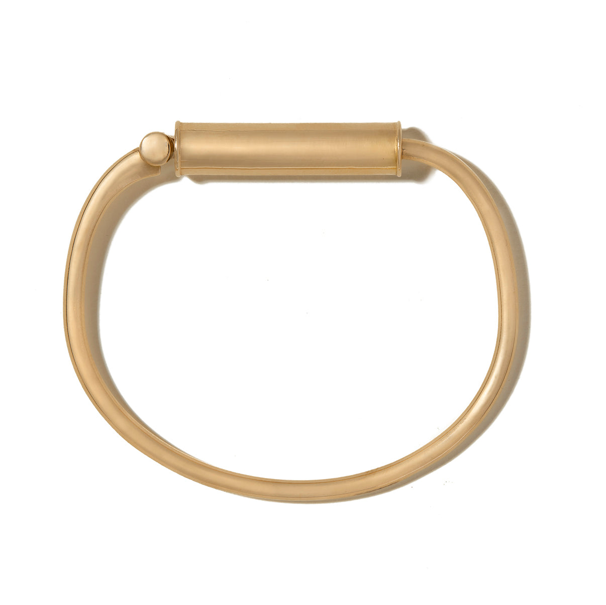 Trundle Gold Locked Bracelet | Marla Aaron