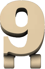 9 Number Icon