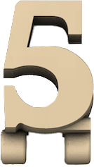 5 Number Icon