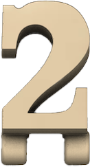 2 Number Icon