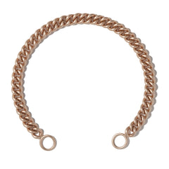 Heavy Curb Chain in Gold Bracelet