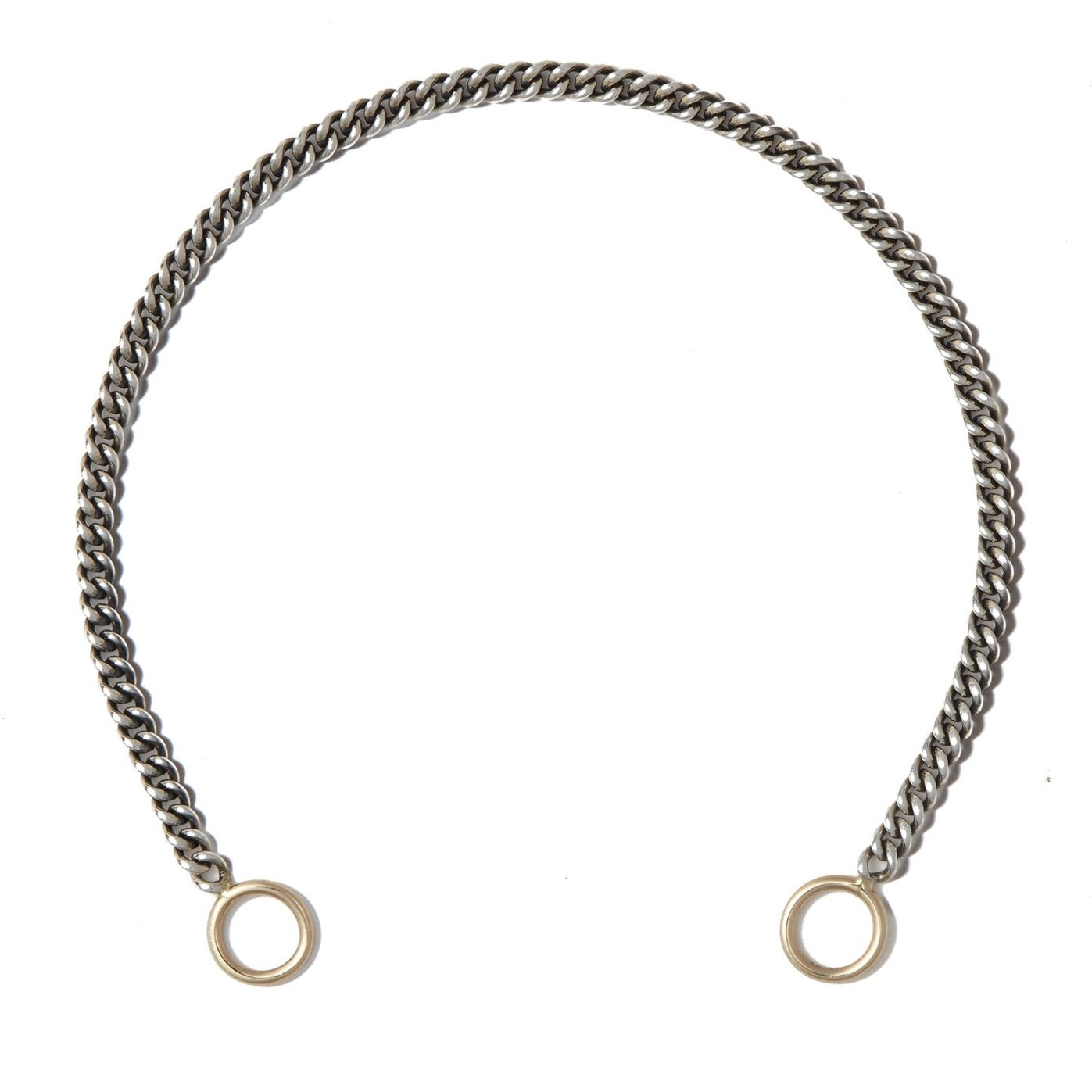 Not So Heavy Curb Chain in Silver Bracelet