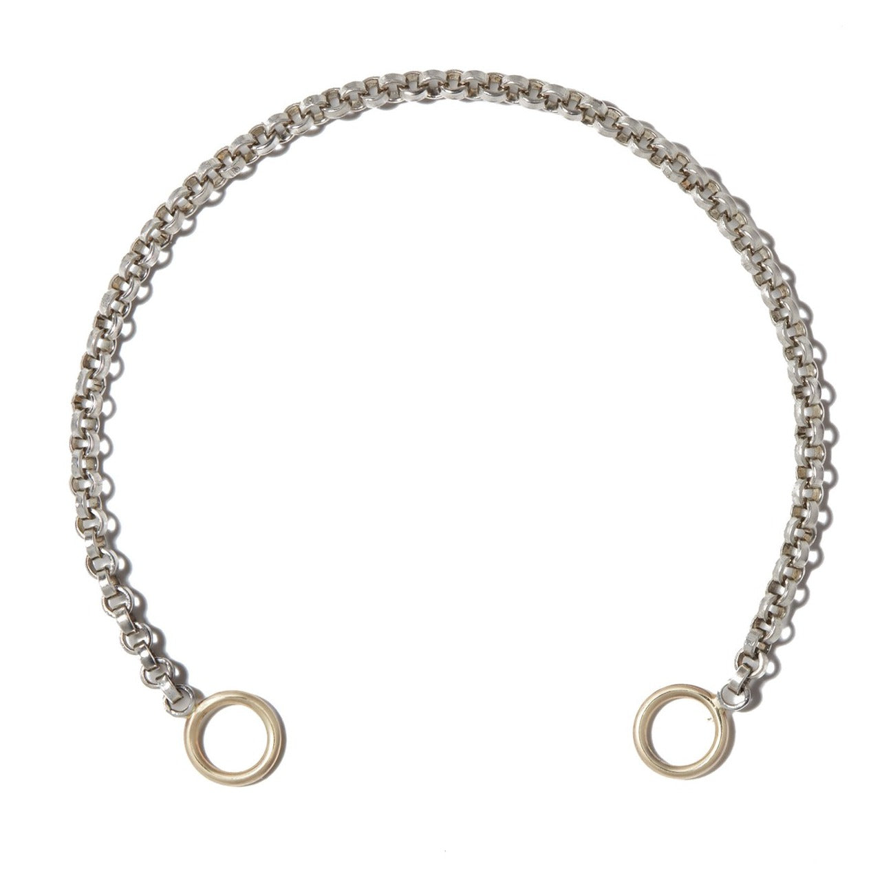 Rolo Chain in Silver Bracelet