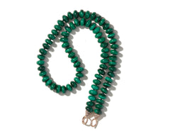 Malachite Rondelle Strand
