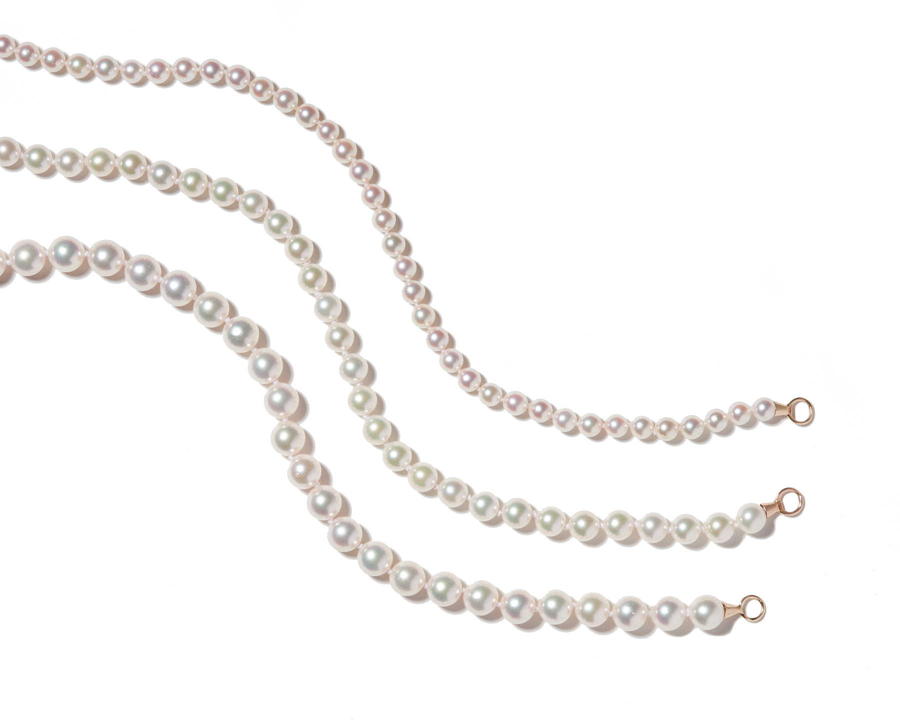 multi strand pearl necklace clipart