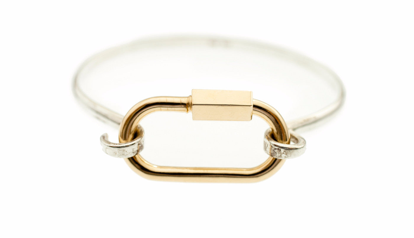 Sterling SIlver Hook Bracelet | Marla Aaron