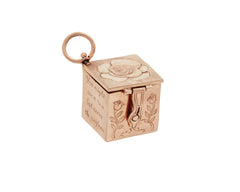 Hand Engraved Vinaigrette Charmed Box