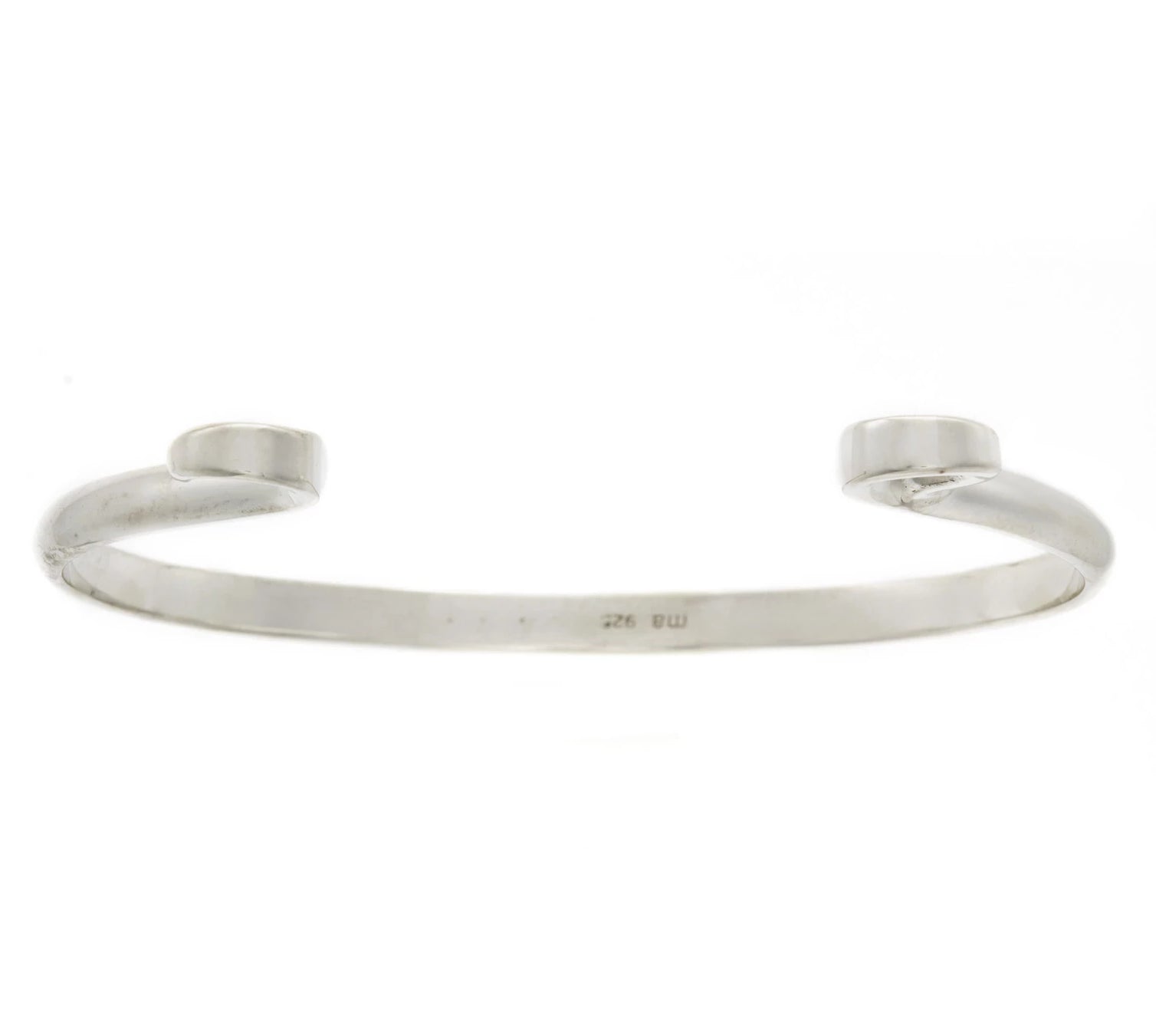 Sterling Silver Hard Hook Bracelet