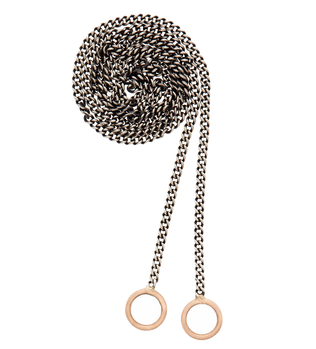 Silver Fine Curb Chain Necklace Marla Aaron